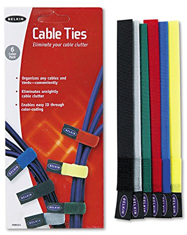Belkin 20,3 cm Kabelbinder (6er-Pack).
