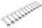 Siegen by Sealey Stubby Combination Ratchet Spanner Set in EVA Foam Tray 12pc - S0633