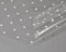 Cellophane Wrap Hamper Florist Film - 800mm x 2 Meters (Supplied in a Folded Sheet) - White Dot | Wrapping Paper & Gift Wrap for Bouquets, Baskets & Hampers