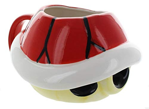 Think Geek Super Mario Bros. Koopa Paratroopa Red Shell Moulded Mug