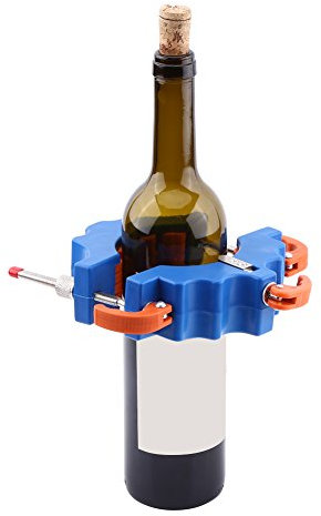 Greensen Tagliabottiglie Tagliavetro Strumento per vetro Kit taglio artigianale, Tagliavetro per macchina utensile, Tagliavetro Tagliabottiglie Strumento fai-da-te di bottiglie rotonde e collo