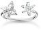 THOMAS SABO Ring Schmetterling 925 Sterling Silber TR2355-051-14-54