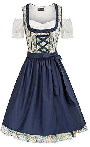 Scarlet Darkness Oktoberfest Carnival Costumes for Women German Dirndl Cosplay Dress