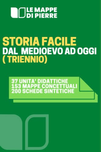 STORIA FACILE dal medioevo ad oggi: (triennio) (LA SCUOLA SMART: MAPPE CONCETTUALI SCHEMI E RIASSUNTI, Band 1)