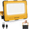MEIKEE Led Arbeitsleuchte 10000MAH Solarladung USB Aufladung 4 Modi 5 Helligkeiten Campinglampe Handy-Ladefunktion Akku Lamp für Garage, Reparatur, Camping, Baustelle, Angeln