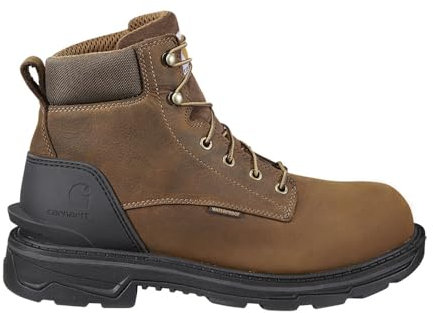 Carhartt Men's Ironwood Waterproof 6 Soft Toe Work Boots, Braun, 41-42 EU