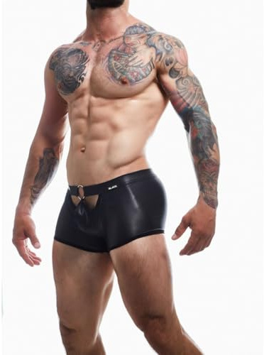 Bl4Ck By Cut4Men Peekaboo Mini-Hose, Schwarz, S