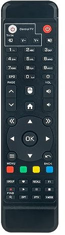 VINABTY Ersatz Fernbedienung Kompatibel mit AMIKO Receiver A4 A5 A6 A6N A6N MAX A9 LX800 Zero One A5M One 5G
