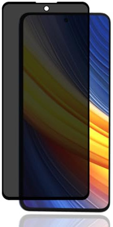 Jewloofa Protector de Pantalla Para Xiaomi Poco X3 Pro, 1 Pieza Privacidad Cristal Templado, 9H Dureza/Anti-Arañazos, Anti-Espía Protector Pantalla para Xiaomi Poco X3 Pro