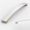 Amerdeco 10 Stück Möbelgriffe Gebürsteter Nickel,192mm Lochabstand, Aluminiumlegierung Schubladengriffe & Schrankgriffe für Küchenschränke & Kleiderschränke UK0021