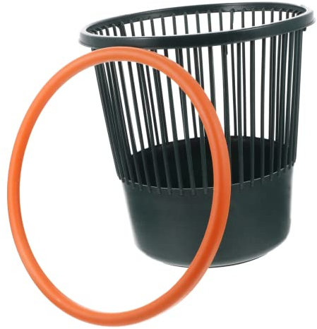 KOMBIUDA Garbage Can Basketball Trash Can Office Waste Paper Bucket Rubbish Storage Can Bathroom Trash Holder Rubbish Container Wastebaskets Trash Basket Storage Basket Waste Bins