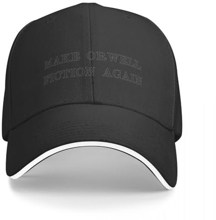 CWCMZDH Baseballmütze Basecap Make Orwell Fiction Again Baseballmütze Trucker Cap Papamütze Damenmütze Herren