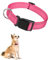 KGDUYC Collier pour Chien, Collier en Nylon Réfléchissant Réglable Classique Convient pour Chiot et Chat, Rose, 1.0cm Largeur