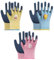 Embhlitfe 3 Stück Gartenhandschuhe für Kinder 5–9 Jahren,Arbeitshandschuhe für Kinder,Bequeme Gartenhandschuhe für Kleinkinder,Sicherheitshandschuhe für Kinder Jungen Mädchen (s(5-9))