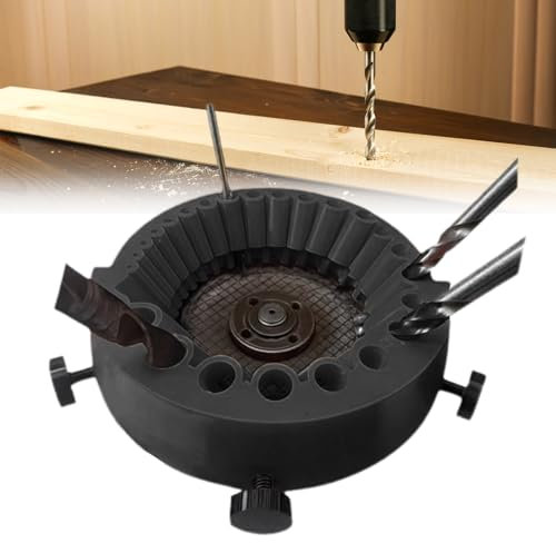 MALNDTK Utensile per affilare trapano, 2025 New Drill Bit Sharpener - Affilatrice per trapano da 2 a 13 mm, per levigatura da 125 mm e smerigliatrice angolare, efficiente strumento di resharpening