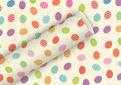 Braun & Company Geschenkpapier Gras Ostereier (1 piece)