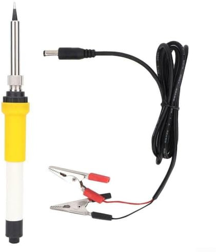 Portable Electric Soldering Iron 12V 40W with Ceramic Core for Efficient Soldering