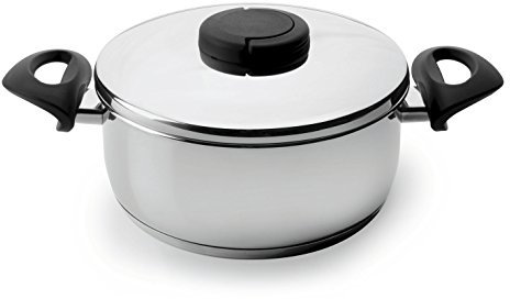 LACOR - 85016 - Cacerola con Tapa Estudio 16 INOX