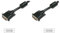 DIGITUS Cavo di collegamento DVI, DVI(24+1), 2x ferrite M/M, 3,0m, DVI-D Dual Link, nero