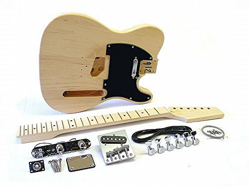 E-Gitarren-Bausatz/Guitar DIY Kit ML-Factory Style II Esche Body Standard ohne Binding