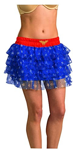 Rubie's 35078NS Offizielles DC Wonder Woman Tutu Kostüm für Damen, Einheitsgröße Halloween