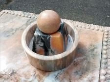Zen Man Zimmerspringbrunnen, Bonsai brunnen marmorstein Kugel 7cm