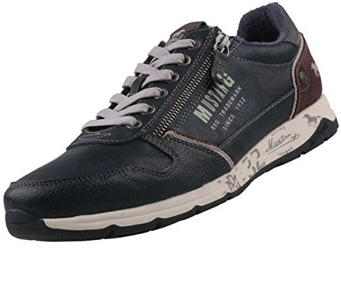 MUSTANG Herren 4106-306 Sneaker, Navy, 46 EU