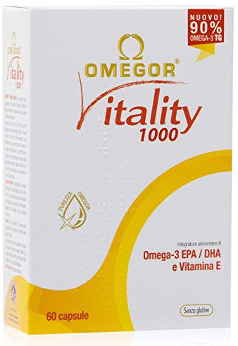 Omega 3 IFOS 5 Stelle 60 cps - Olio di Pesce Omega 3 1000mg - Ricco di EPA e DHA - Senza Retrogusto, Facile da Digerire, Privo di Metalli Pesanti