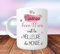 Mug meilleure Nounou du monde- Cadeau Nourrice, cadeau personnalisé nounou, mug merci nounou, mug chouette nounou
