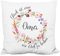 True Statements Kissen „Glück ist eine Oma wie Dich zu haben“ - 40x40cm, inkl. Kissen-Füllung | Zierkissen, Geschenk-Idee (Flauschiges Kissen)