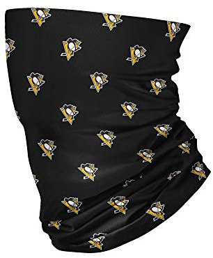 FOCO Pittsburgh Penguins NHL Mini Print Logo Gamasche Schal