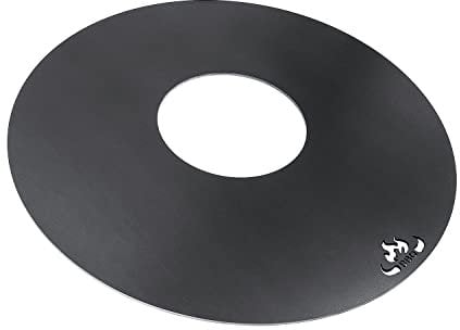 teileplus24 FR01 Grillring | Grillplatte | Feuerplatte | BBQ-Platte | Plancha passend für Weber Kugelgrill, Größe:Ø 58.5cm (60er Kugelgrill)