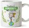 Mugffins Tazza in ceramica per PENSIONATA donna 11 oz / 350 ml - In italiano - Migliore del Mondo - Idea regalo per compleanno, anniversario, natale, laurea