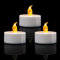 ERTYUI LED-Teelichter, 12/24/50/100/200 Stück, flammenlose Teelichter, warmgelb/warmweiß, hält 150 Stunden +, batteriebetriebene Teelichter zur Dekoration (100 Stück, warmes Gelb)