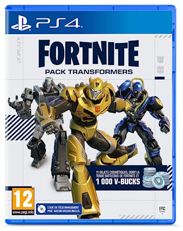 Fortnite Transformers Pack (code de téléchargement du jeu dans la boîte) - PS4