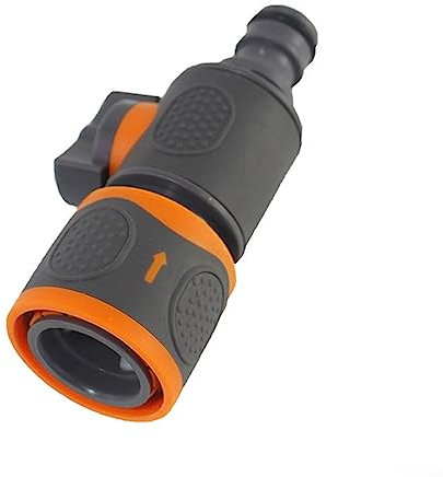 Vanne de contrôle du débit d'eau pour tuyau d'arrosage, robinet d'arrêt en ligne, raccord facile à connecter et adaptateurs à libération rapide, outil gadget pour arroser l'agriculture et le lavage