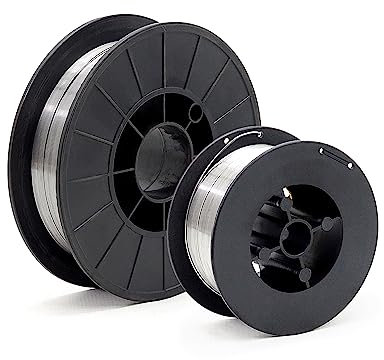 GENERIC Schweißdraht Fülldraht MIG MAG 0.5kg / 1kg / 3kg 0.8/0.9mm Spule D100 / D200 Rolle Gaslos E71TGS FLUX Draht Welding (D100 / 0,5 KG - 0.9 mm)