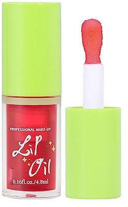 Lip Gloss compatible with Machine Hydrating Lip Glow Oil Moisturizing Lip Oil Gloss Transparent Toot Lip Oil Tinted Non Sticky Nourishing Long Lasting Repairing Lip Lines And Kissing (D, One Size)