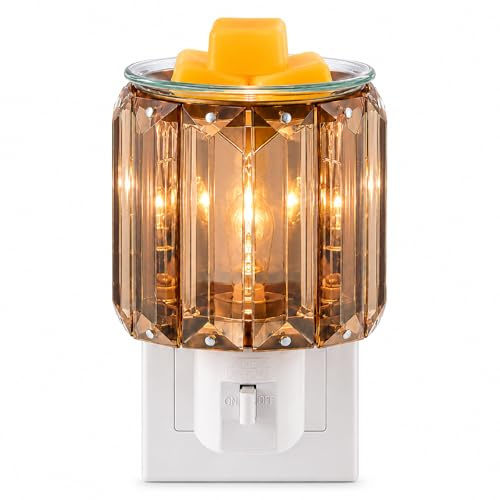 MeplLivs Warmers Plug-In Fragrance Warmer Decorative Plug for Warming Scented Candles (Gold)