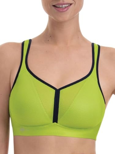 Anita Active Sport BH DeltaPad Damen starker Halt Maximum Support | DeltaPad-Schale, atmungsaktiv, ultraleicht, Feuchtigkeitstransport, auch für größere Cups