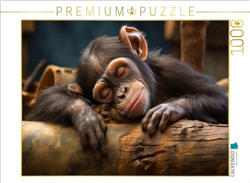 CALVENDO Puzzle EIN Motiv aus dem Kalender Wenn sie schlafen | 1000 Teile Lege-Größe 64 x 48 cm Foto-Puzzle für glückliche Stunden