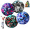 OSDUE 4PCS Jumping Ball, Space Ball Super High Bouncing Bounciest Lightweight Foam Ball Hohe Springender Gummiball Sprünge Gummiball Space Ball EIN Knallendes Geräusch Machen für Kids Party Gift