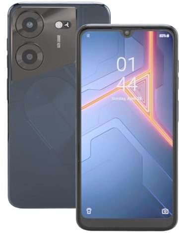 Tosuny Ultraschlankes Mobiltelefon, Entsperrtes Android Smartphone, 3G Dual SIM Handy, 4GB RAM 64GB ROM, 6,3 Zoll Incell HD Bildschirm, 10 Kern CPU, 5MP+13MP Kamera, WLAN, 7000MAh