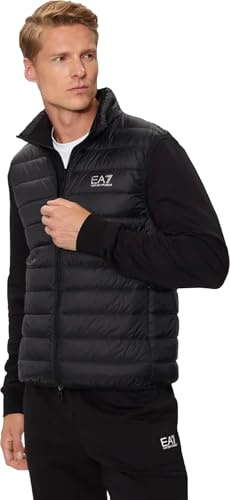 EA7 Herren 8npq06-pngpz-1200 Gilet (1er Pack)
