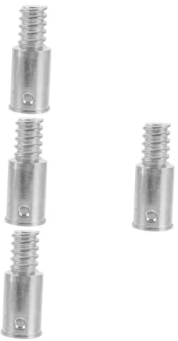 Gogogmee 4 Stücke Besengriff Gewindespitze Ersatz Für Mopp-stick Aluminiumlegierung 25mm Stangenkompatibilität