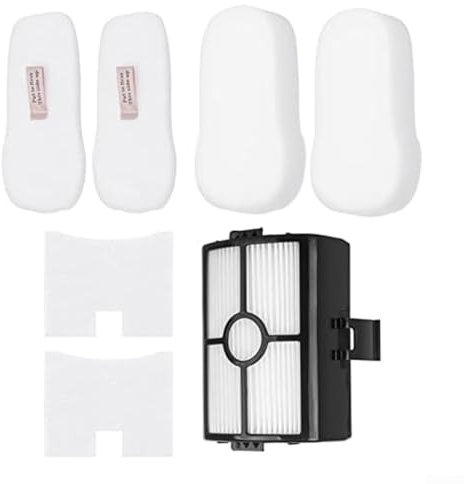 Filtros inalámbricos de repuesto para aspiradora vertical, para modelos Shark HZ500, HZ500UK, HZ500UKT, eliminación eficiente del polvo, limpieza eficaz