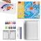 Marmorierfarben-Kunst-Set – Wasserfarben-Set, Marmor-Malset, beste Malerei-Geschenkideen für Kinder im Alter von 6, 7, 8, 9, 10 Jahren