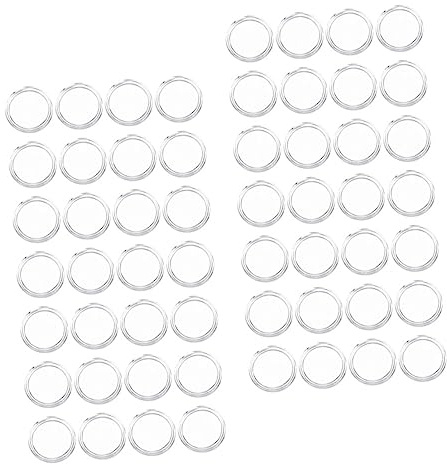 CAXUSD 400pcs Coin Capsules Containers Boxes Holders Acrylic Coin Protection Box for Collectors Pantry Storage Containers Organizer