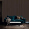Acoustic Wall Panelling 2400mm x 600mm Decorative 3D Slatted Wood Effect (Dark Oak)
