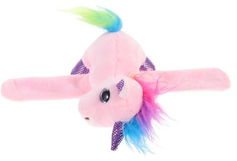 Toyvian Gastgeschenk Kindergeburtstag Plüsch Einhorn Flauschiges Einhorn Slap Armband Für Dekoratives Üsch Einhorn Handgelenkband Ideales Party Und Für Üßes Einhorn Design Spaß Für Jeden Anlass
